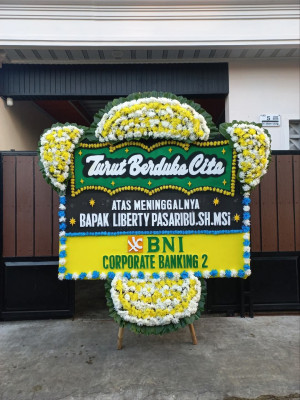 Papan Bunga Duka di Sinduharjo
